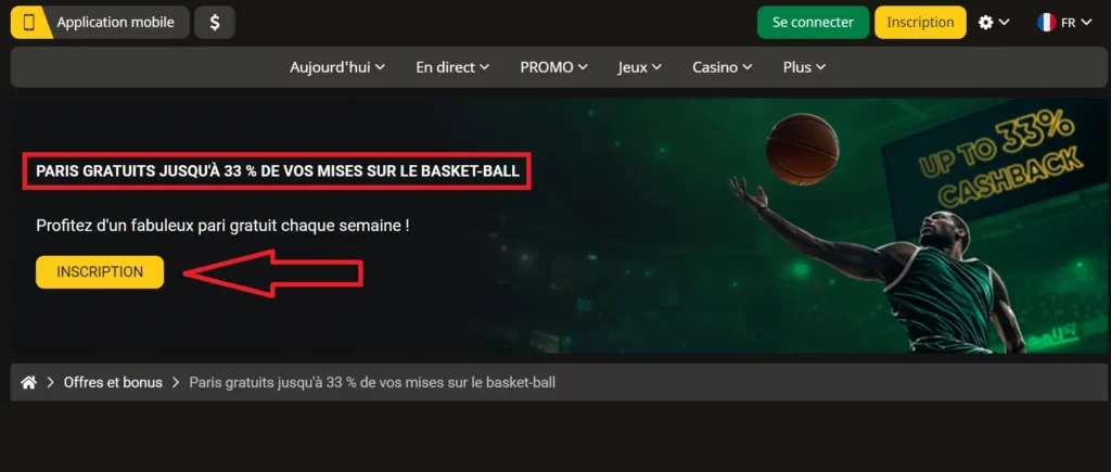 Autres bonus et promotions