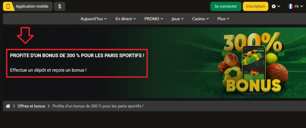 Bonus d'inscription de AfroPari